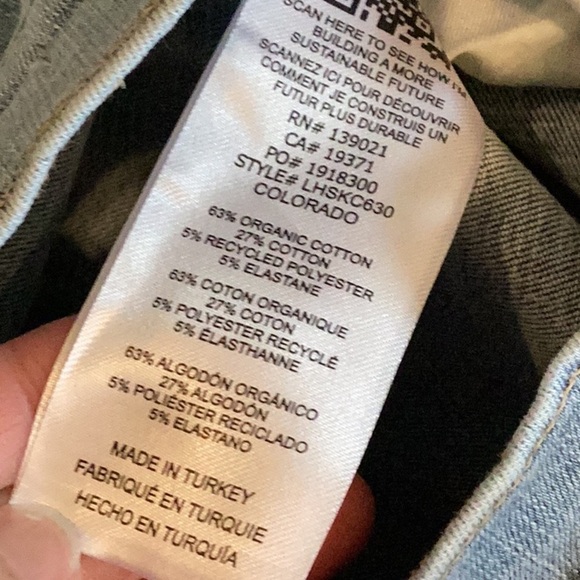 Frame Denim Light Wash, high rise Skinny cropped Jeans. Women’s size 28 - Picture 7 of 15